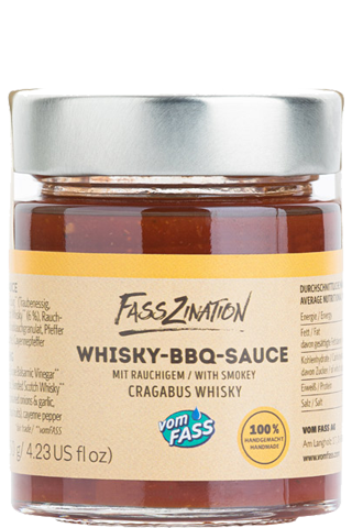 Whisky-BBQ-Sauce 150g,  glass, FassZination