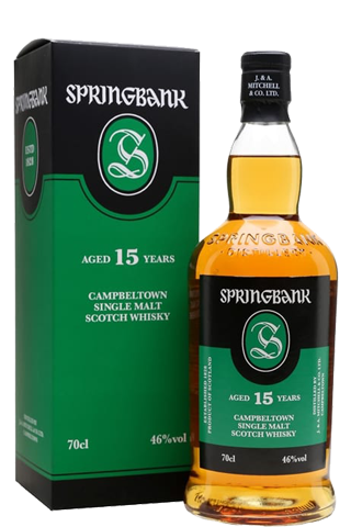 Springbank Single Malt Scotch Whisky 15 Year Old 46% 0,7л