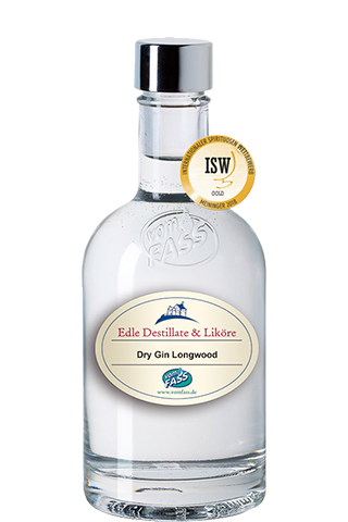 Gin Longwood17 - Small Batch Dry Distilled Gin handcrafted by vomFASS 52% 0,1л