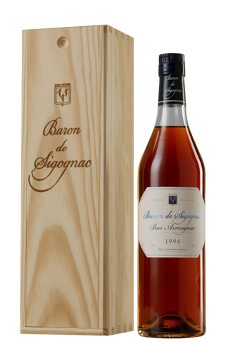 Bas Armagnac Baron de Sigognac 1994 40% 0,7л (wood.box)