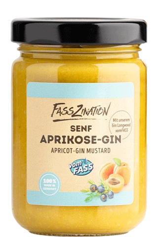 Aprikosen-Gin-Senf 135мл/170г glass
