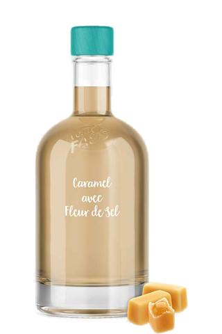 Caramel avec Fleur de Sel, cream liqueur 18% 0,25л