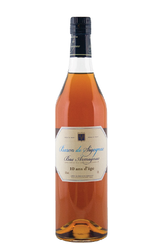 Bas Armagnac Baron de Sigognac 10 ans d'age Excellence 40% 0,7л (giftbox)