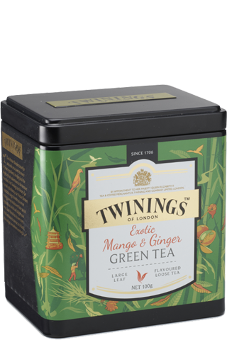 Twining's Exotic Mango and Ginger Green Tea 100г 