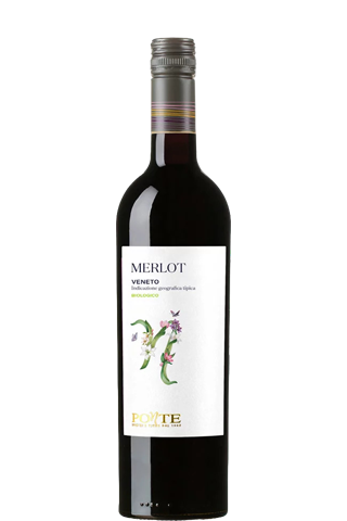 Ponte Merlot Veneto IGT 2022 12% 0,75л