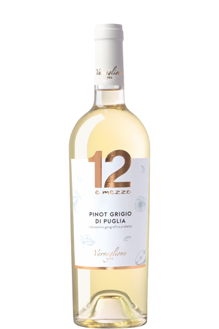 Varvaglione 12 e Mezzo Pinot Grigio IGP Puglia 2024 12,5% 0,75л