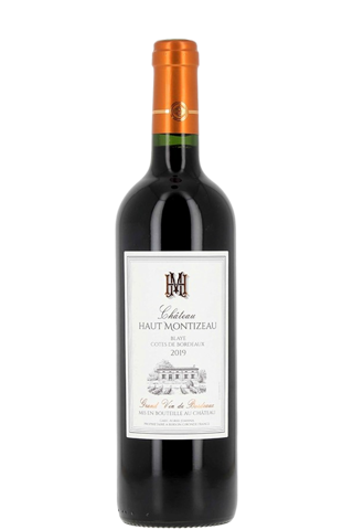 Château Haut Montizeau Blaye Côtes de Bordeaux 2023 13% 0,75л