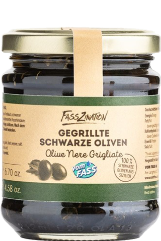 Olive black grilled 190г, FassZination