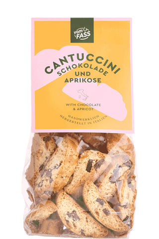 Cantuccini mit Schokolade und Aprikose 200г