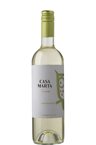 Gimenez Mendez Casa Marta Reserva Chardonnay 2025 12,5% 0,75л