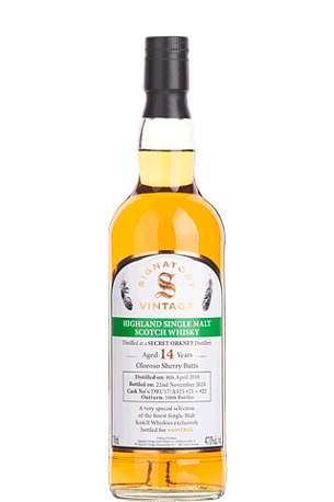 "Secret Orkney" Aged 14 years Highland Single Malt Scotch Whisky 47% 0,7л
