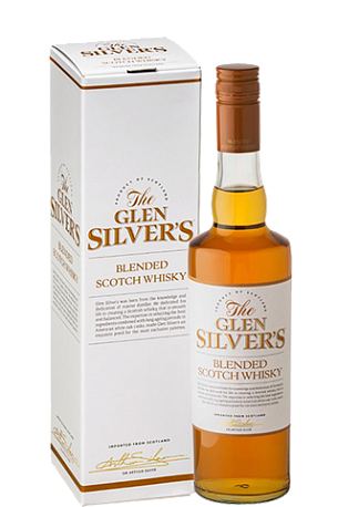 The Glen Silver's Blended Scotch Whisky 40% 0,7л (gift pack)