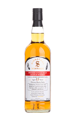 "Secret" Aged 13 years Speyside Single Malt Scotch Whisky 47% 0,7л