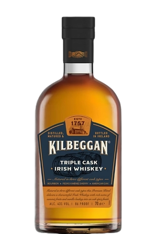 Kilbeggan Triple Cask 43% 0,7л