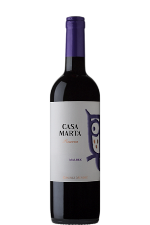 Gimenez Mendez Casa Marta Reserva Malbec 2024 12% 0,75л