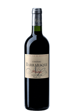 Chateau Barrabaque Canon-Fronsac "Prestige" 2016 14,5% 0,75л