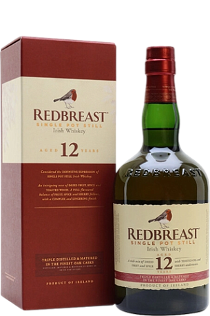 Redbreast 12 Aged Years Single Pot Still 40% 0,7л