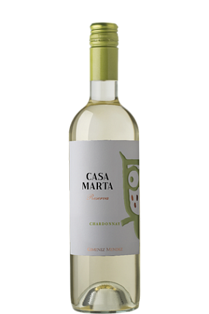 Gimenez Mendez Casa Marta Reserva Chardonnay 2025 12,5% 0,75л